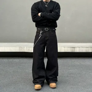 Relaxed Fit Straight-leg Jeans