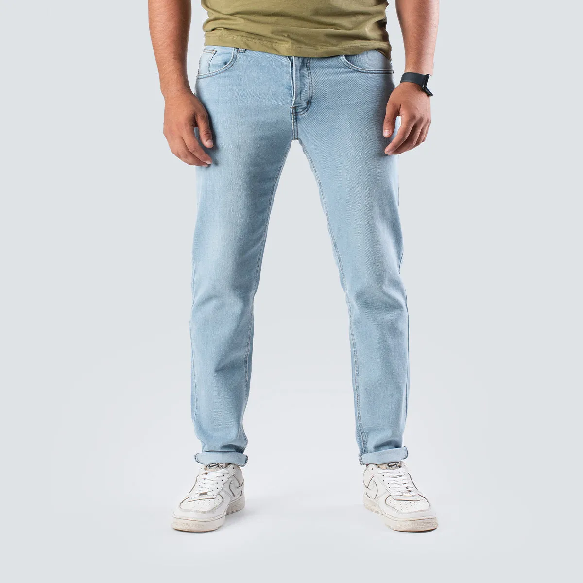 Relaxed Jeans . Ice Blue