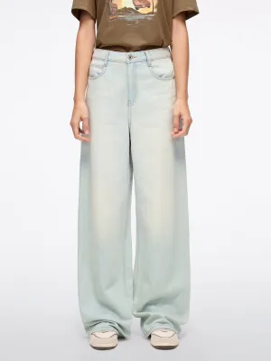 Relaxed Wide-Leg Denim Jeans-270