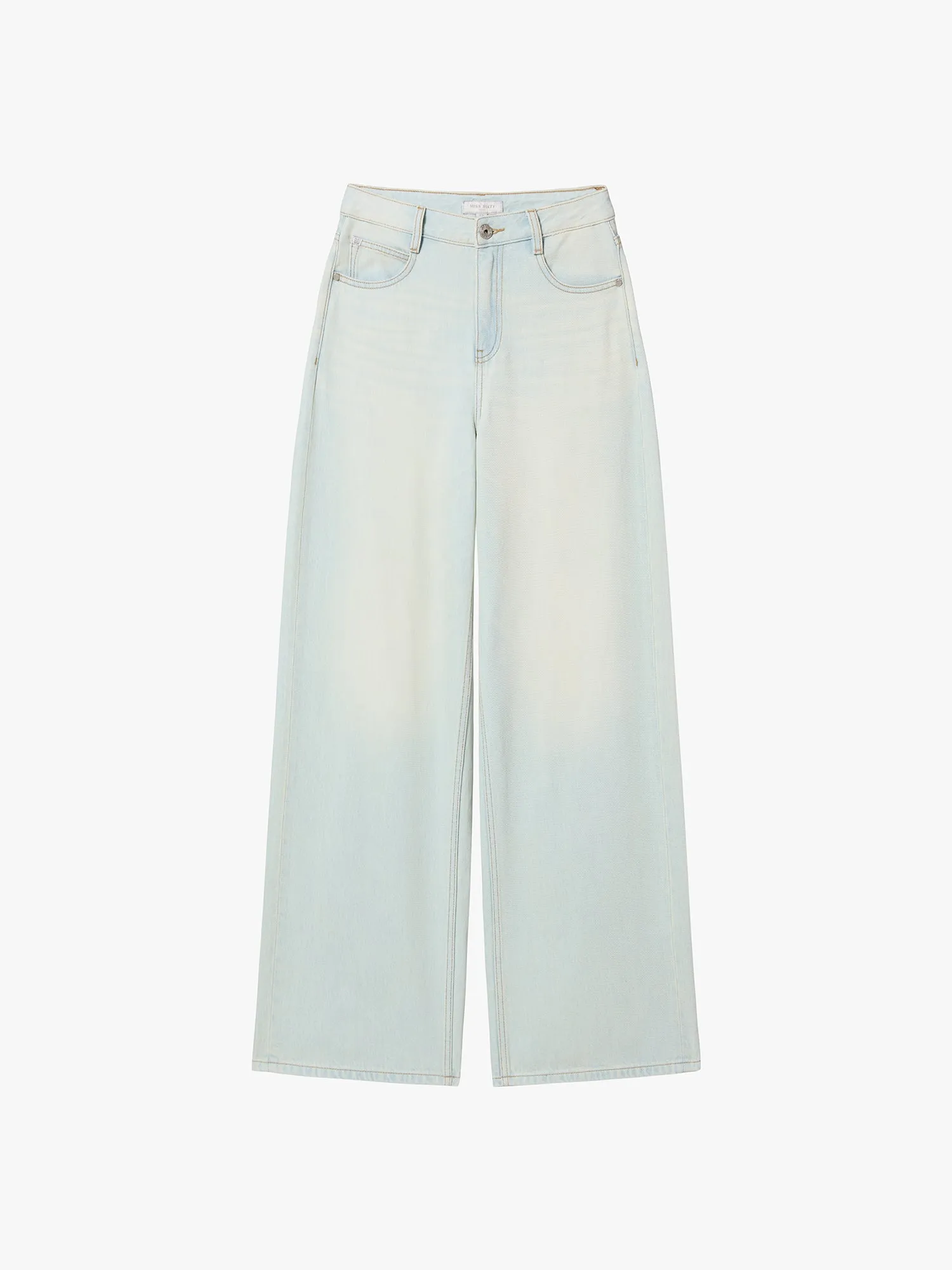 Relaxed Wide-Leg Denim Jeans-270