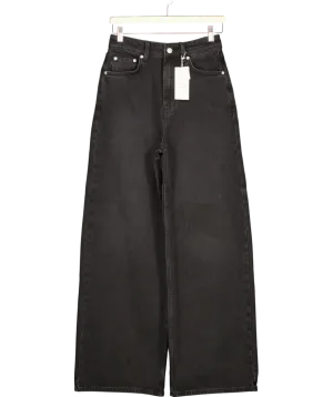 Reserved Black Wide Leg Jeans UK 8