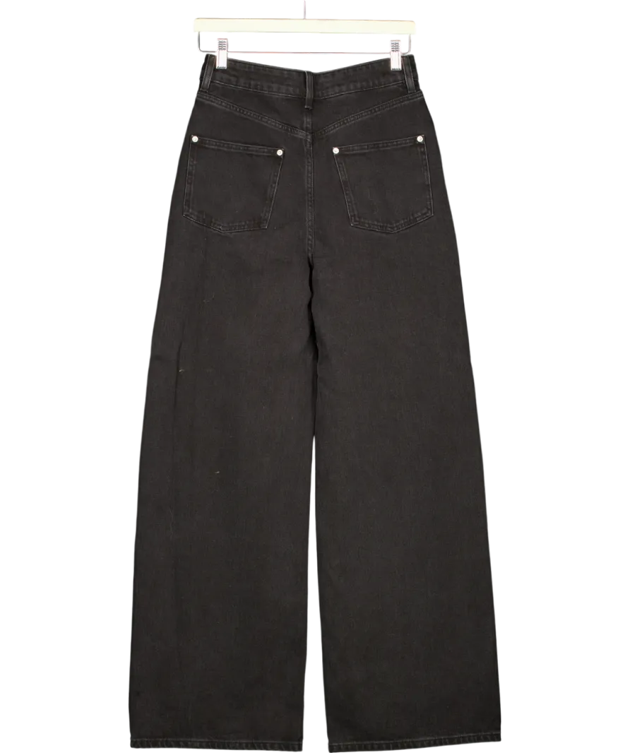 Reserved Black Wide Leg Jeans UK 8
