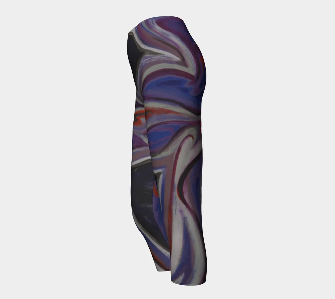 Resurrected Hearts Classic Capris