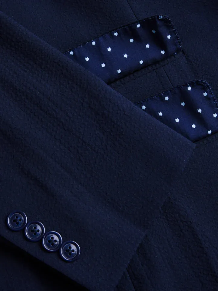 Rhodes Blazer - Maltese Blue