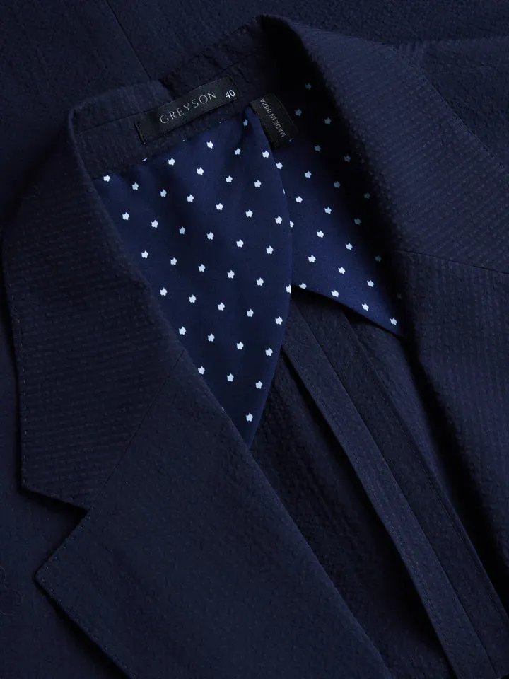 Rhodes Blazer - Maltese Blue