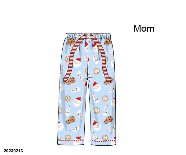 Santa's Milk & Cookies Adult Pajama Pants