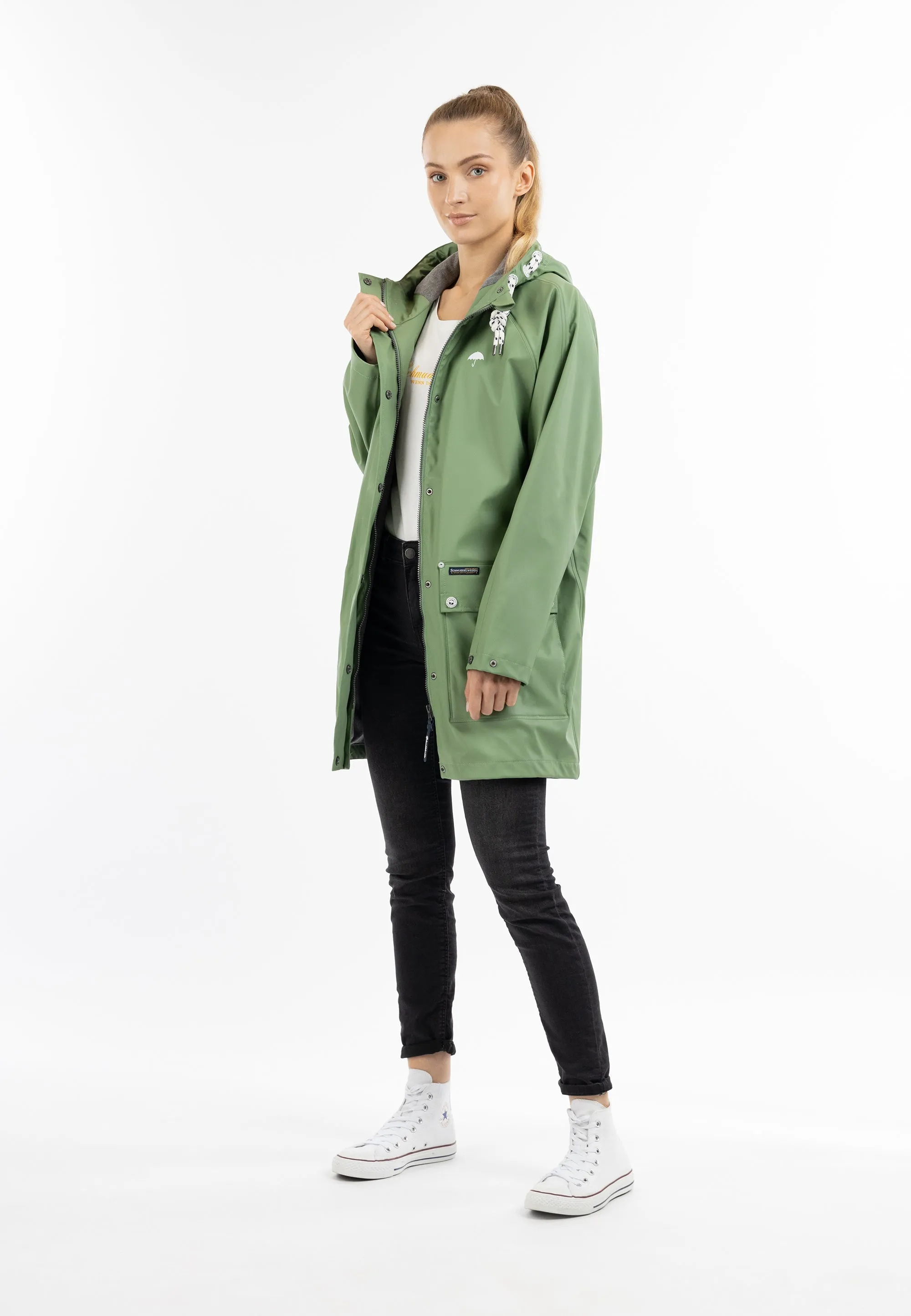 Schmuddelwedda Women's Oversized Raincoat