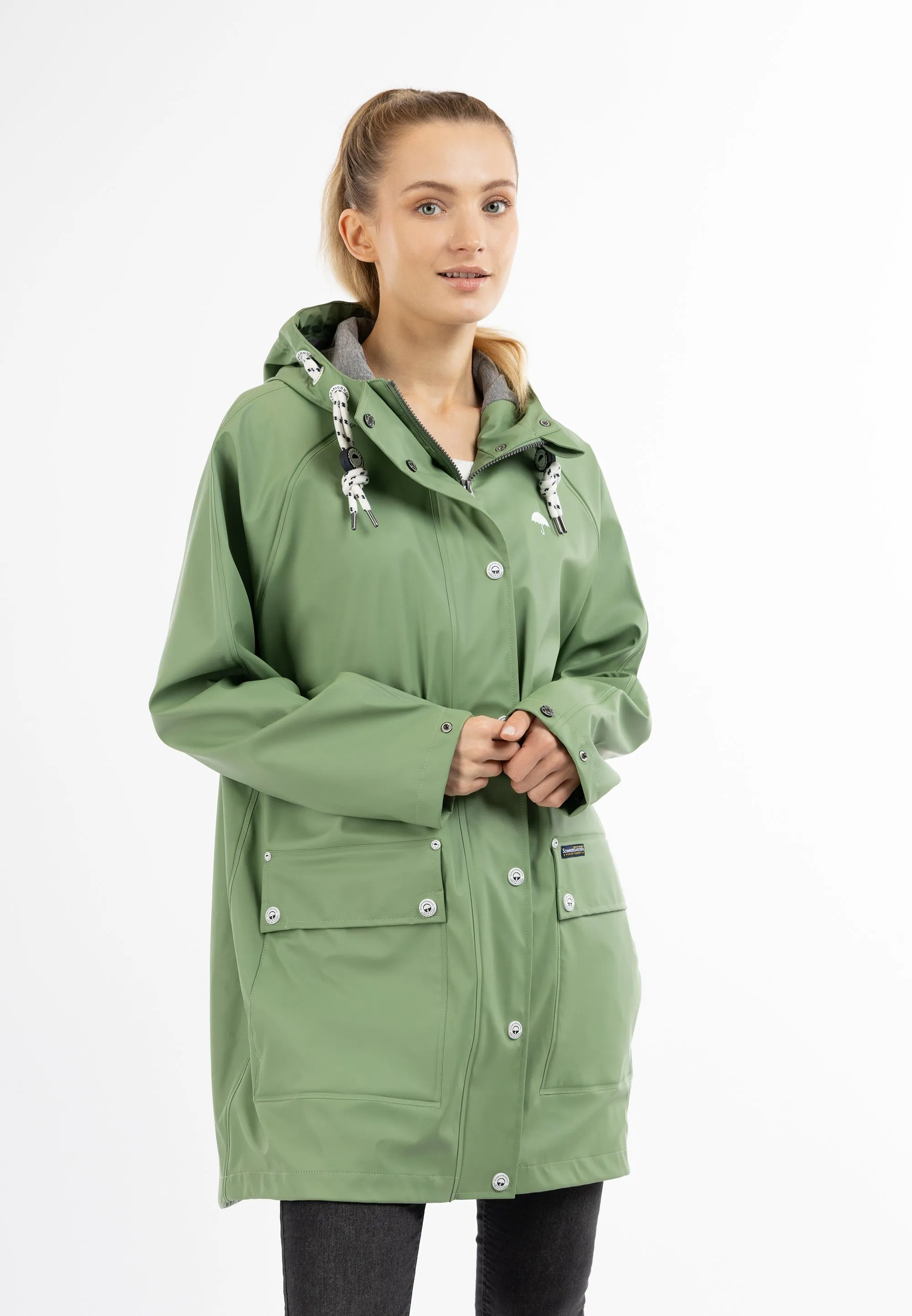 Schmuddelwedda Women's Oversized Raincoat