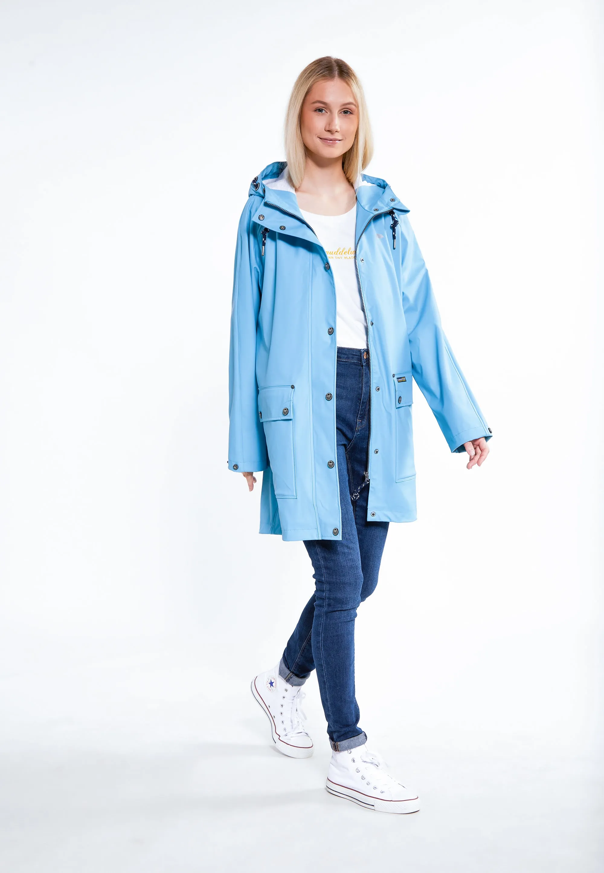 Schmuddelwedda Women's Oversized Raincoat