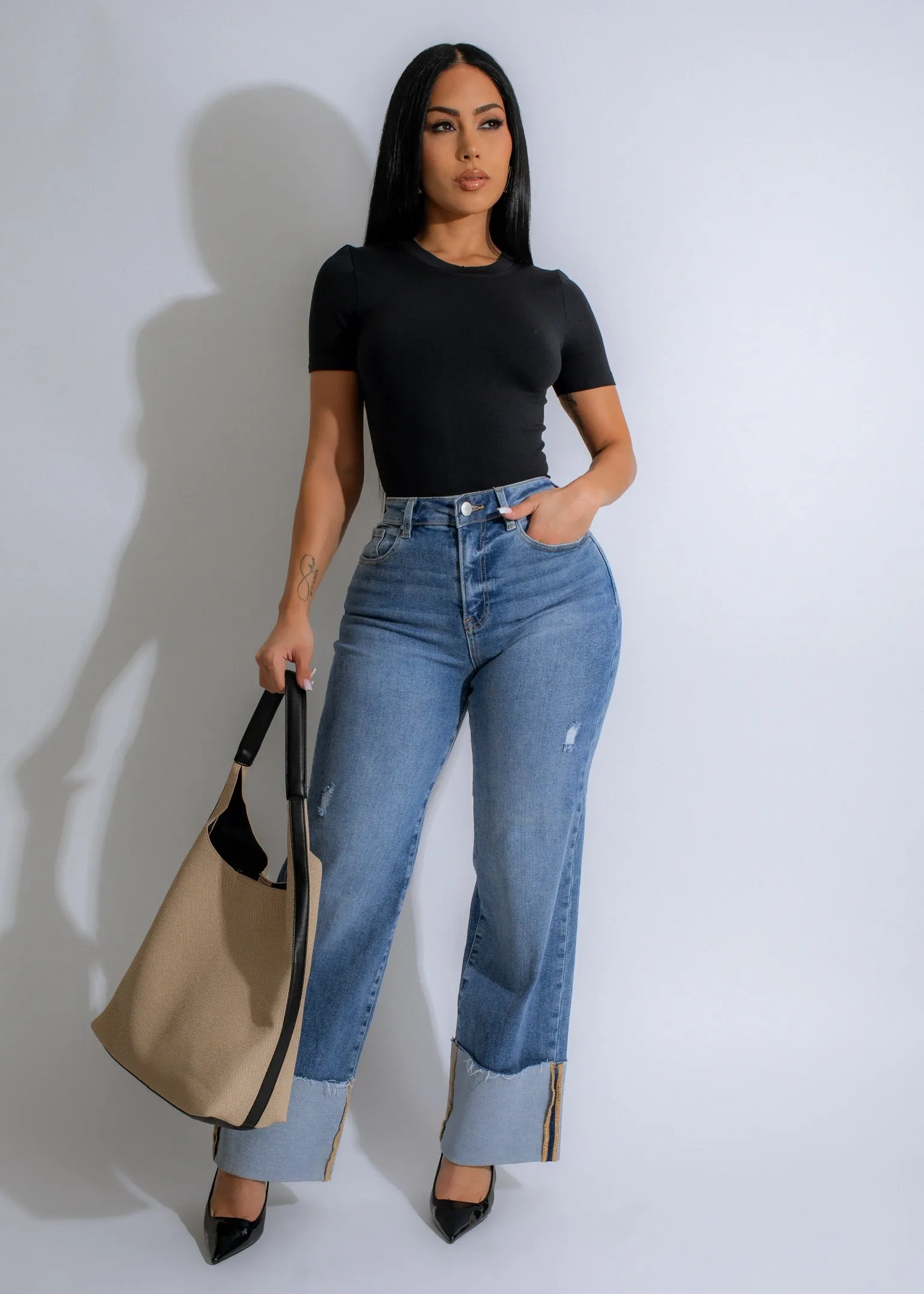 Sculpted Basics Bodysuit Black