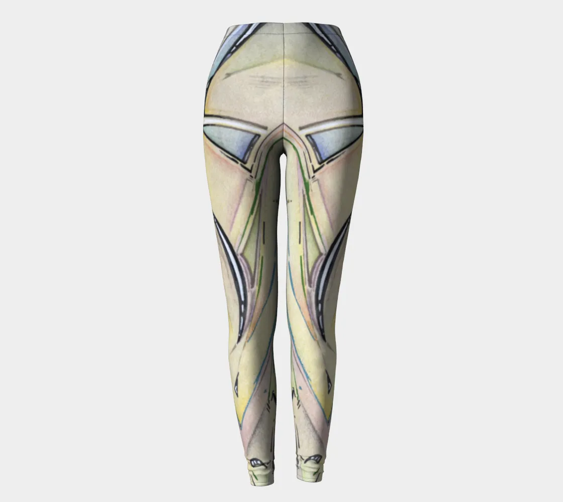 Shattered Heart Classic Leggings