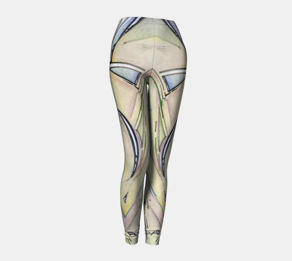 Shattered Heart Classic Leggings
