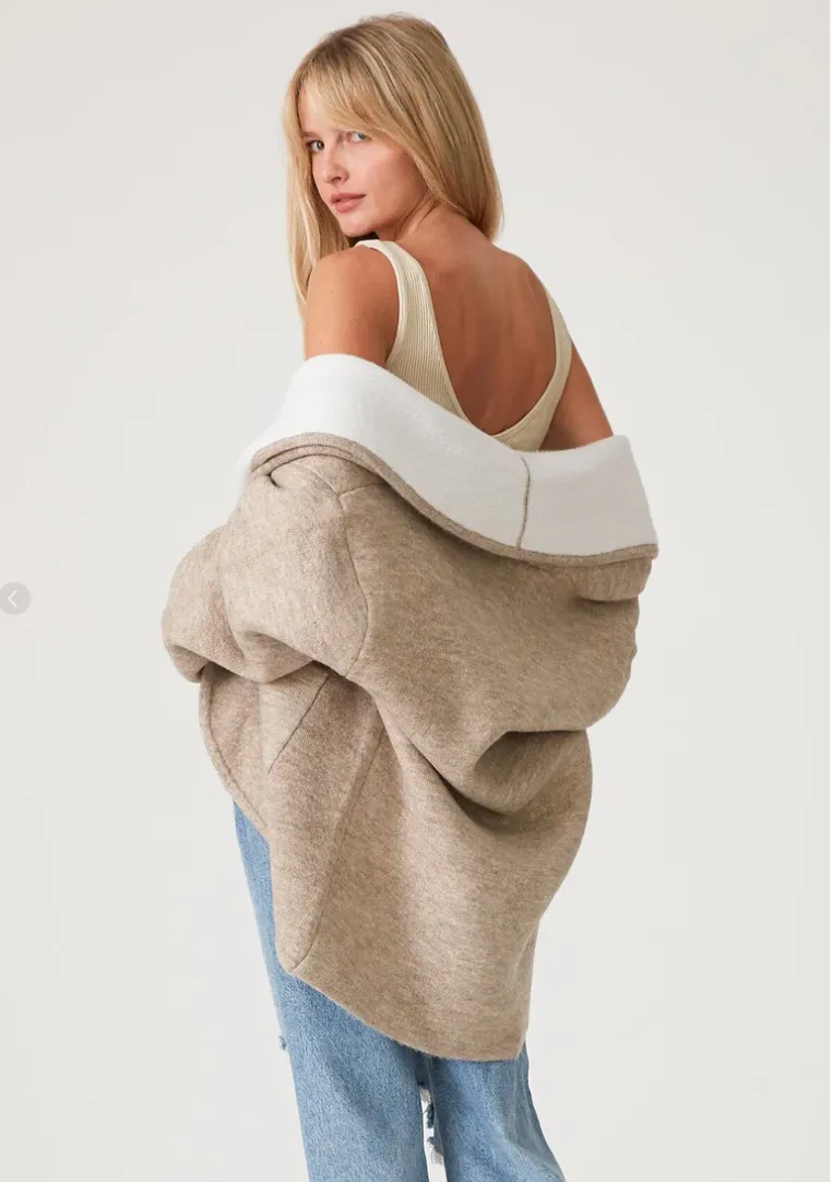 Simone Two Tone Cardigan
