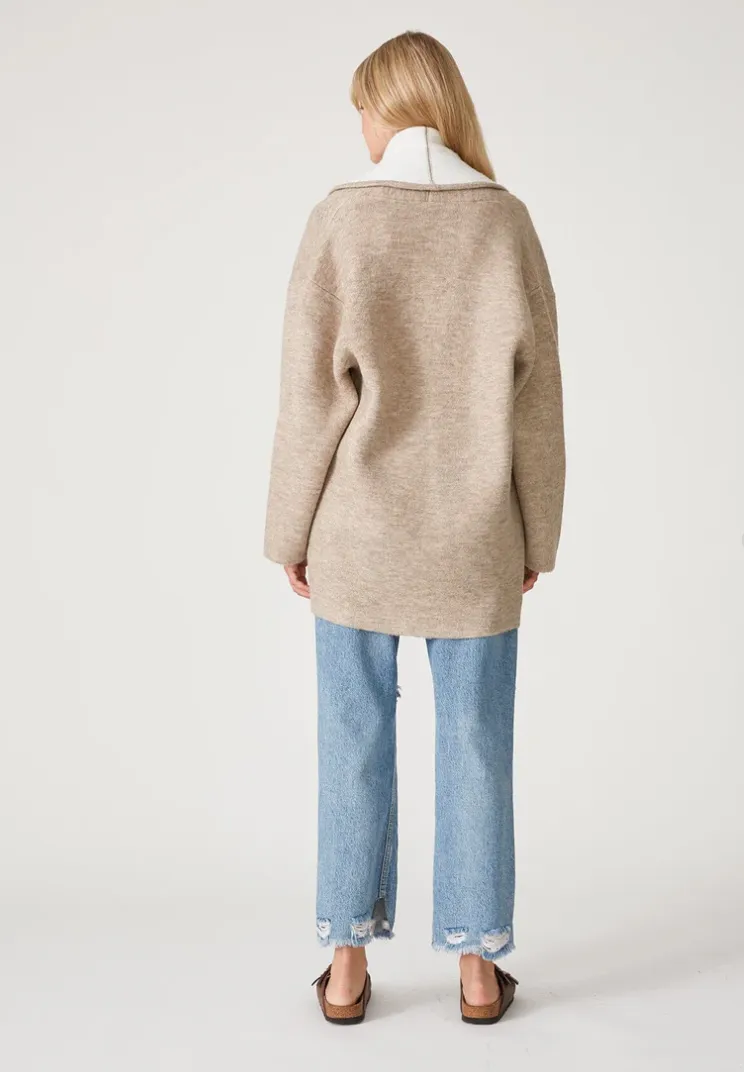 Simone Two Tone Cardigan