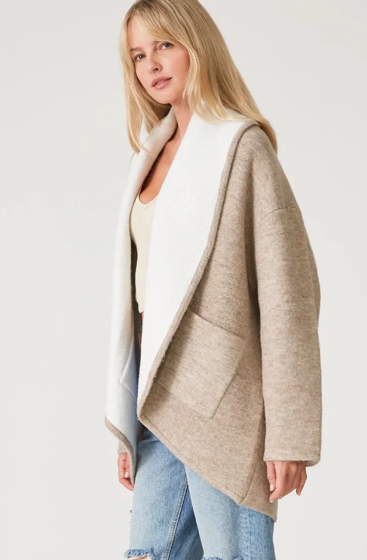 Simone Two Tone Cardigan