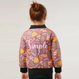 Simple Kids Bomber Jacket