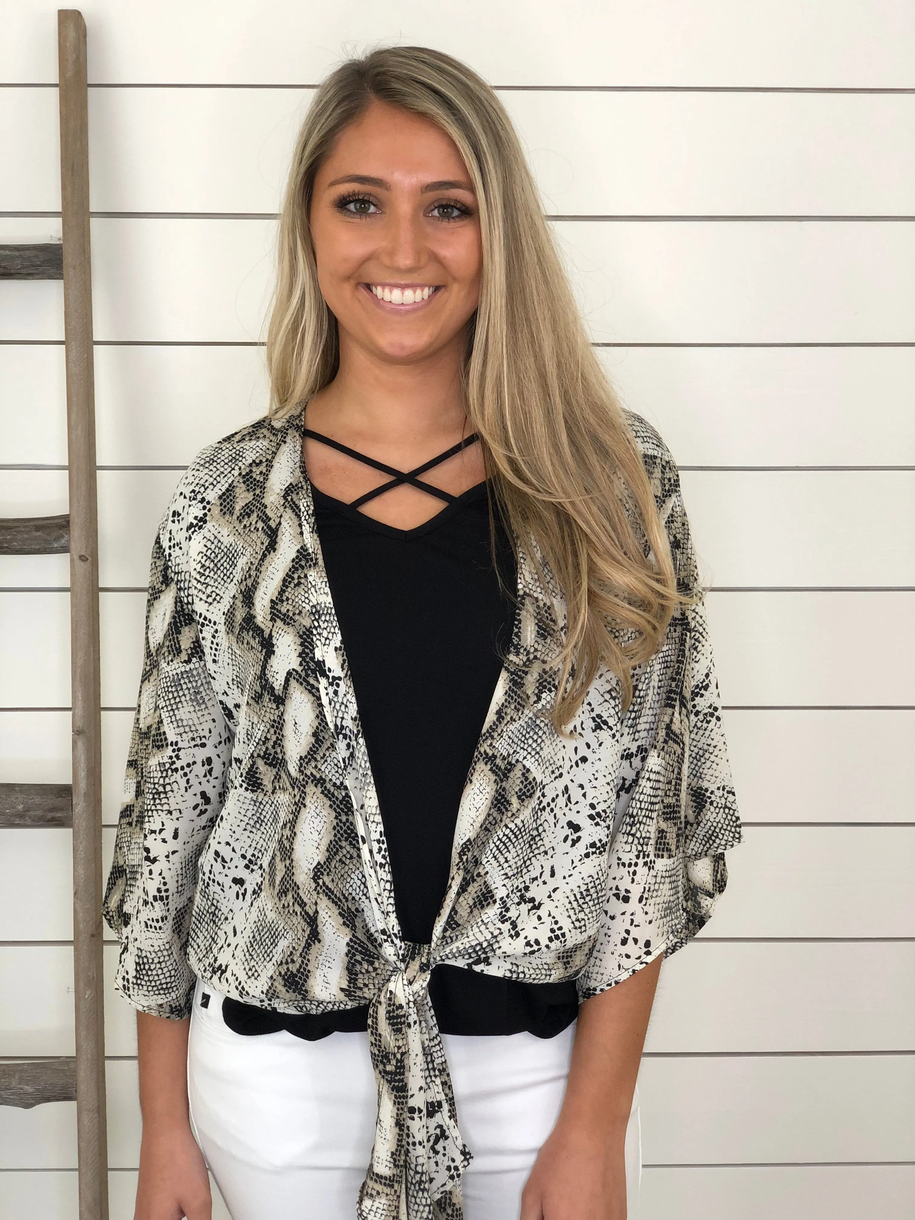 Snakeskin Kimono