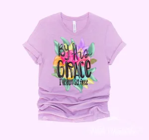 Soft Style By His Grace I've Been Set Free Religious Tee/ Toddler, Youth, and Adult Sizes Available