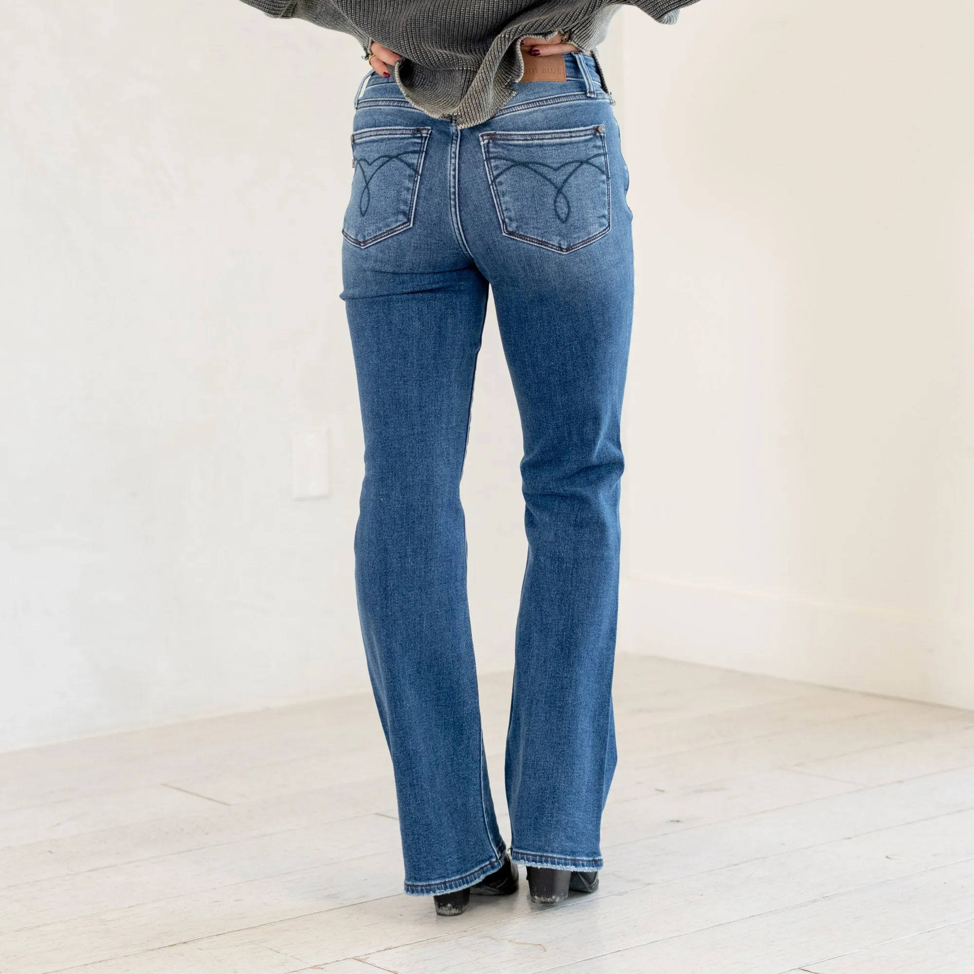 Solstice Mid Rise Boot Cut Regular & Plus Sizes