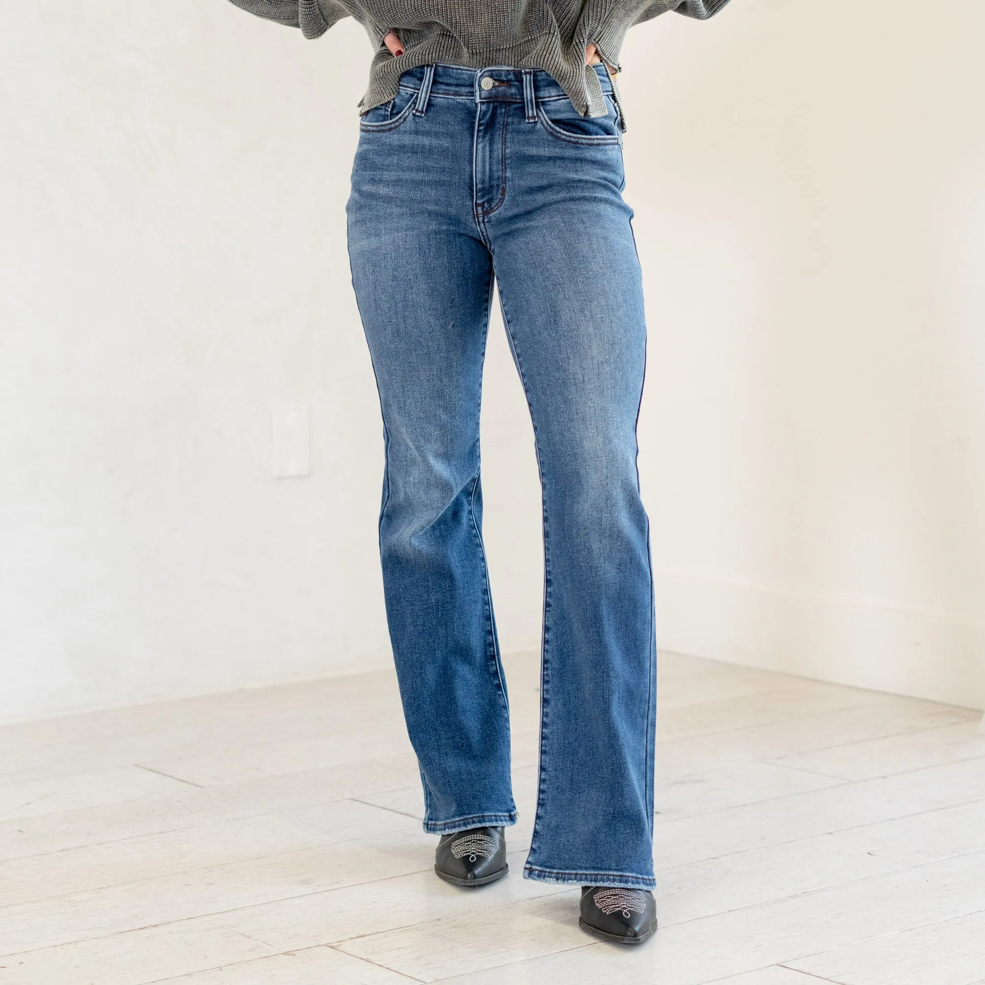 Solstice Mid Rise Boot Cut Regular & Plus Sizes
