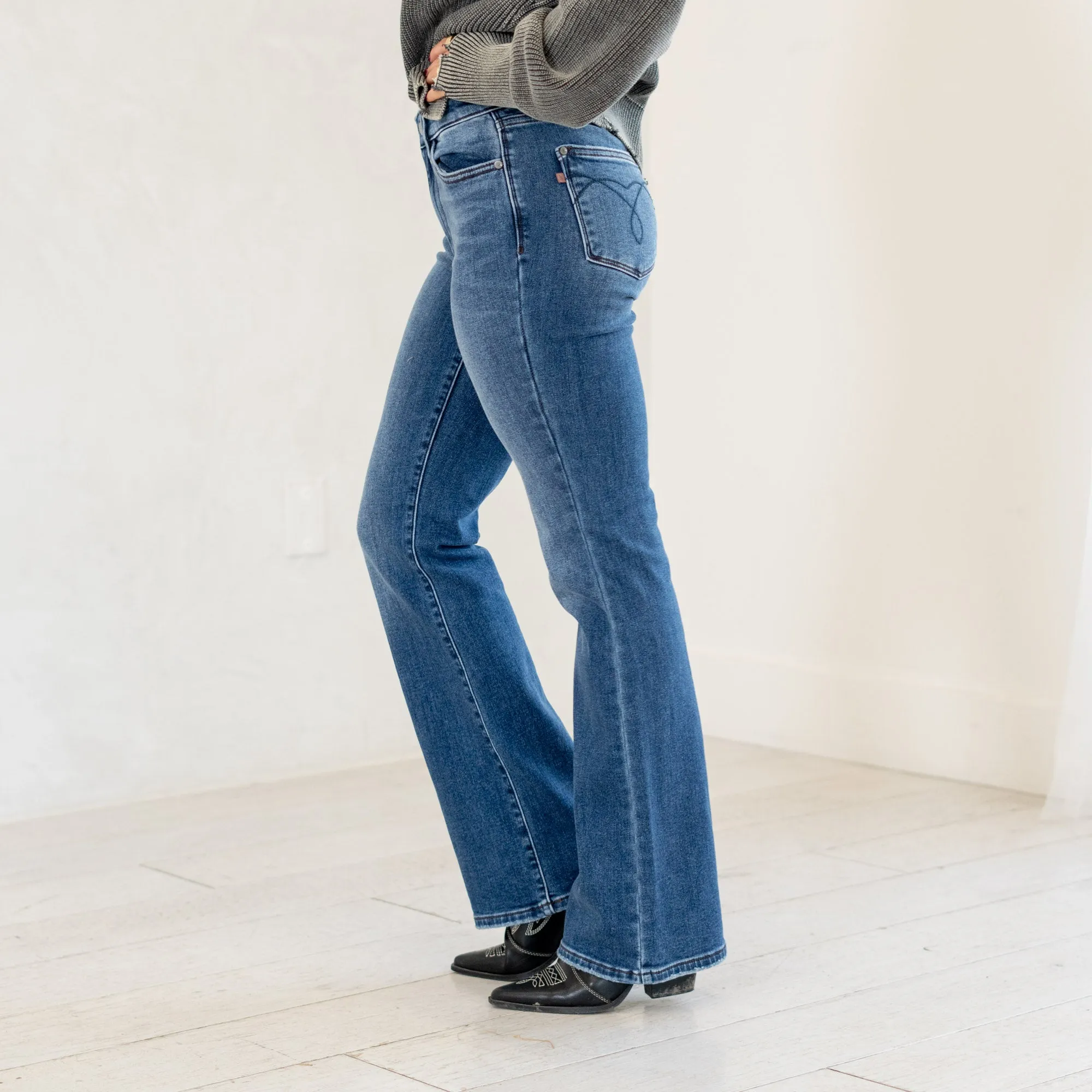 Solstice Mid Rise Boot Cut Regular & Plus Sizes