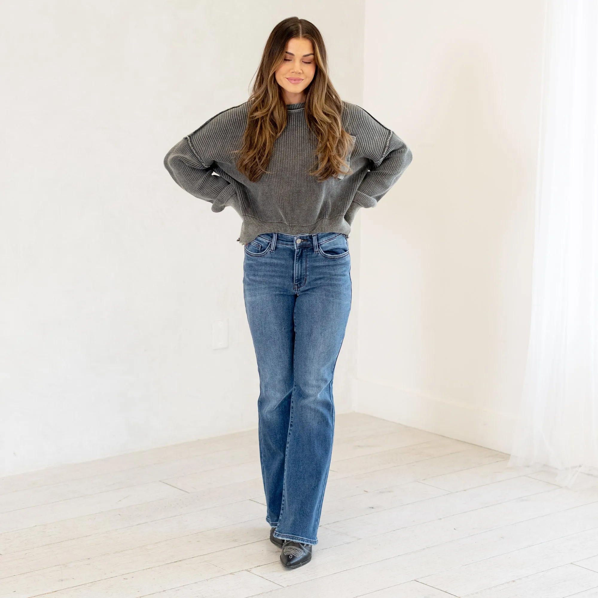 Solstice Mid Rise Boot Cut Regular & Plus Sizes