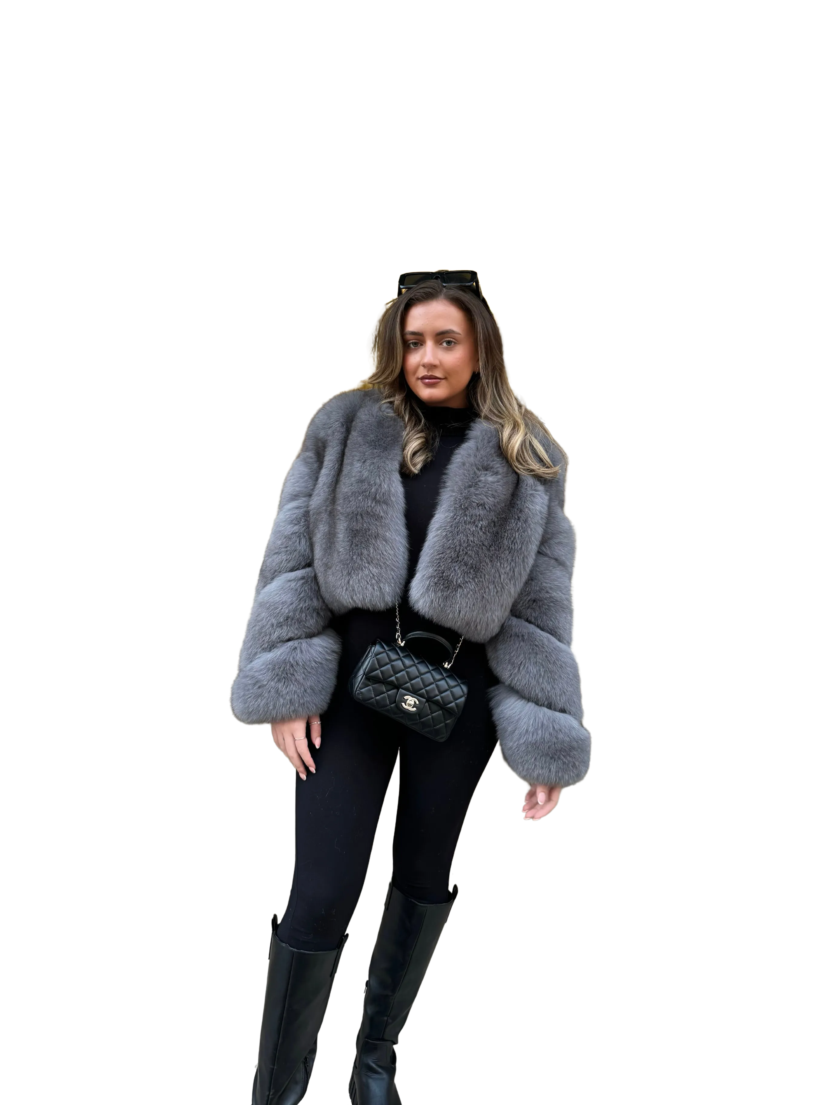 Sophia™ | Elegant Cross Sleeves Coat