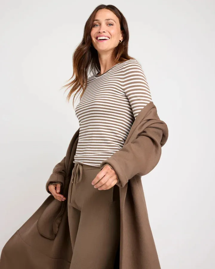 SPLENDID- Splendid x @Cellajaneblog Stripe Layering Sweater