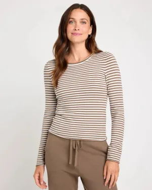SPLENDID- Splendid x @Cellajaneblog Stripe Layering Sweater