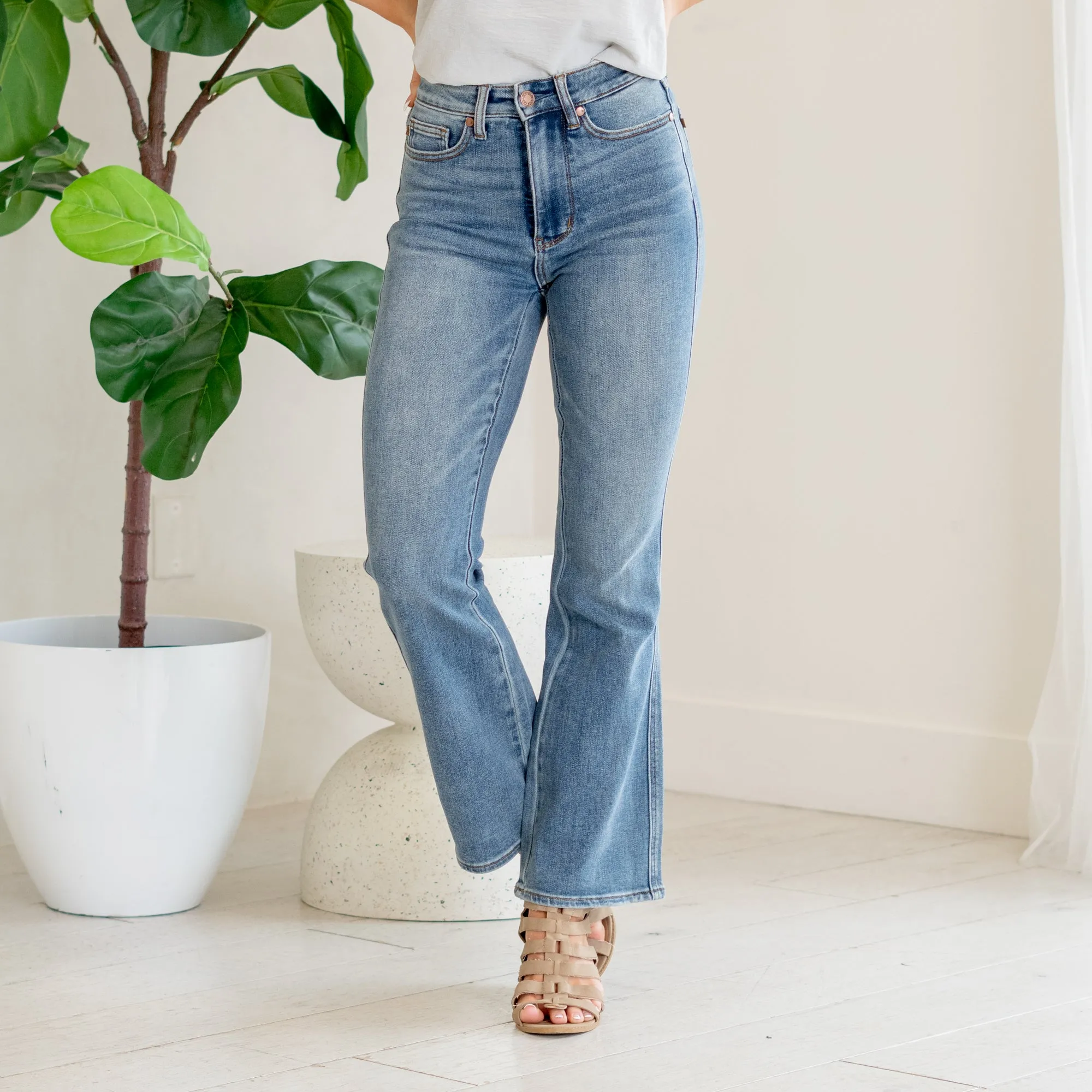 Spring Fling Tummy Control Top Boot Cut Regular & Plus Sizes Three Inseams