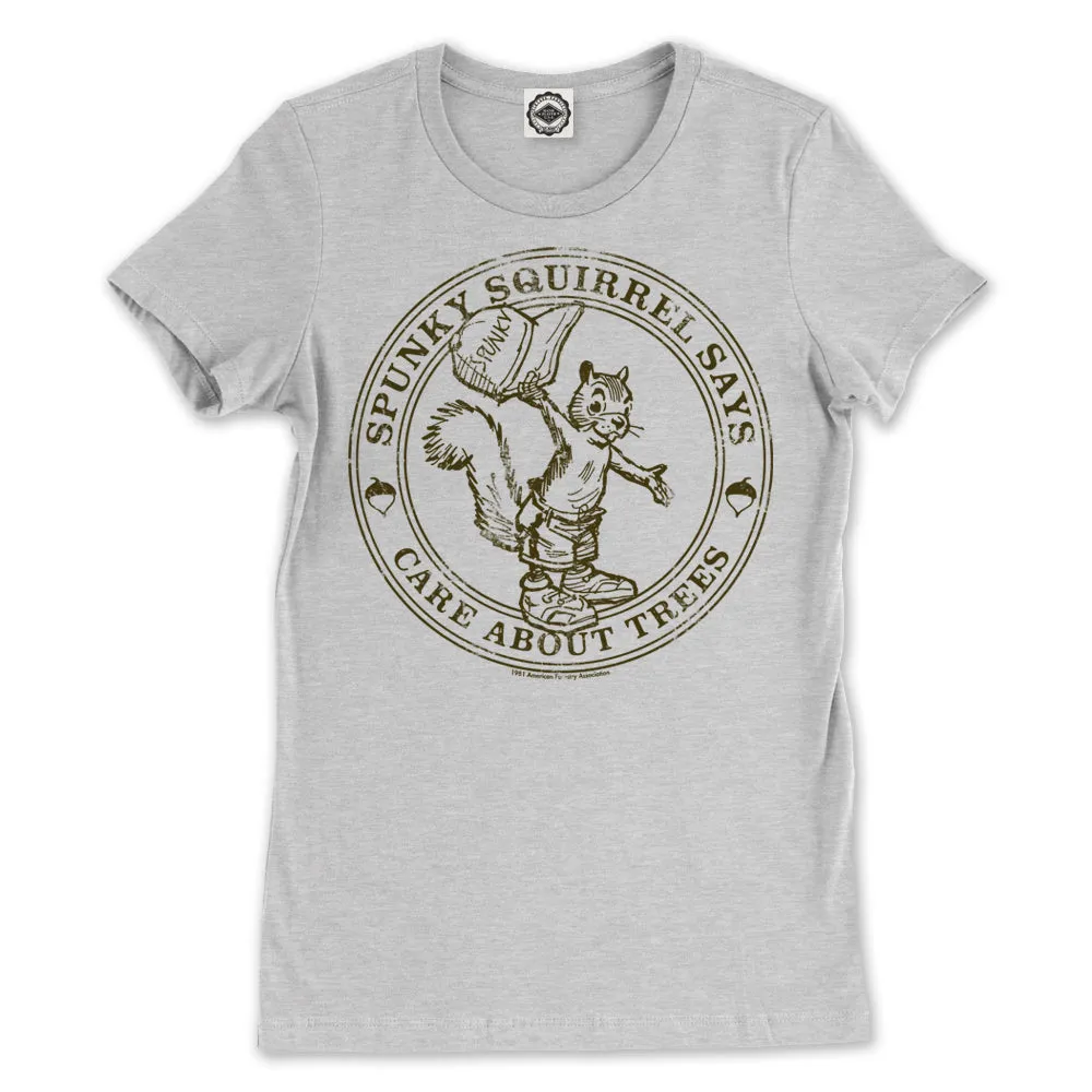 Spunky Squirrel Women's Tee