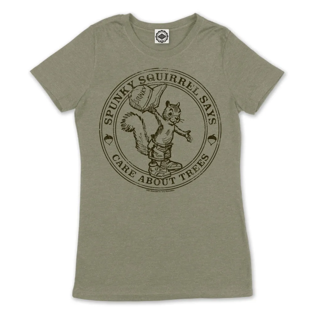 Spunky Squirrel Women's Tee