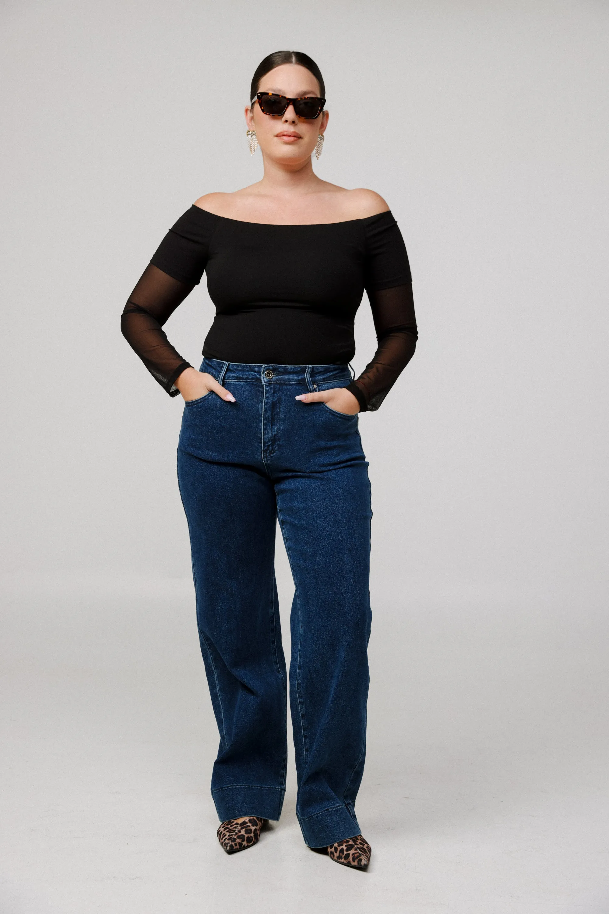 Star 493 Dark Blue Relaxed Denim