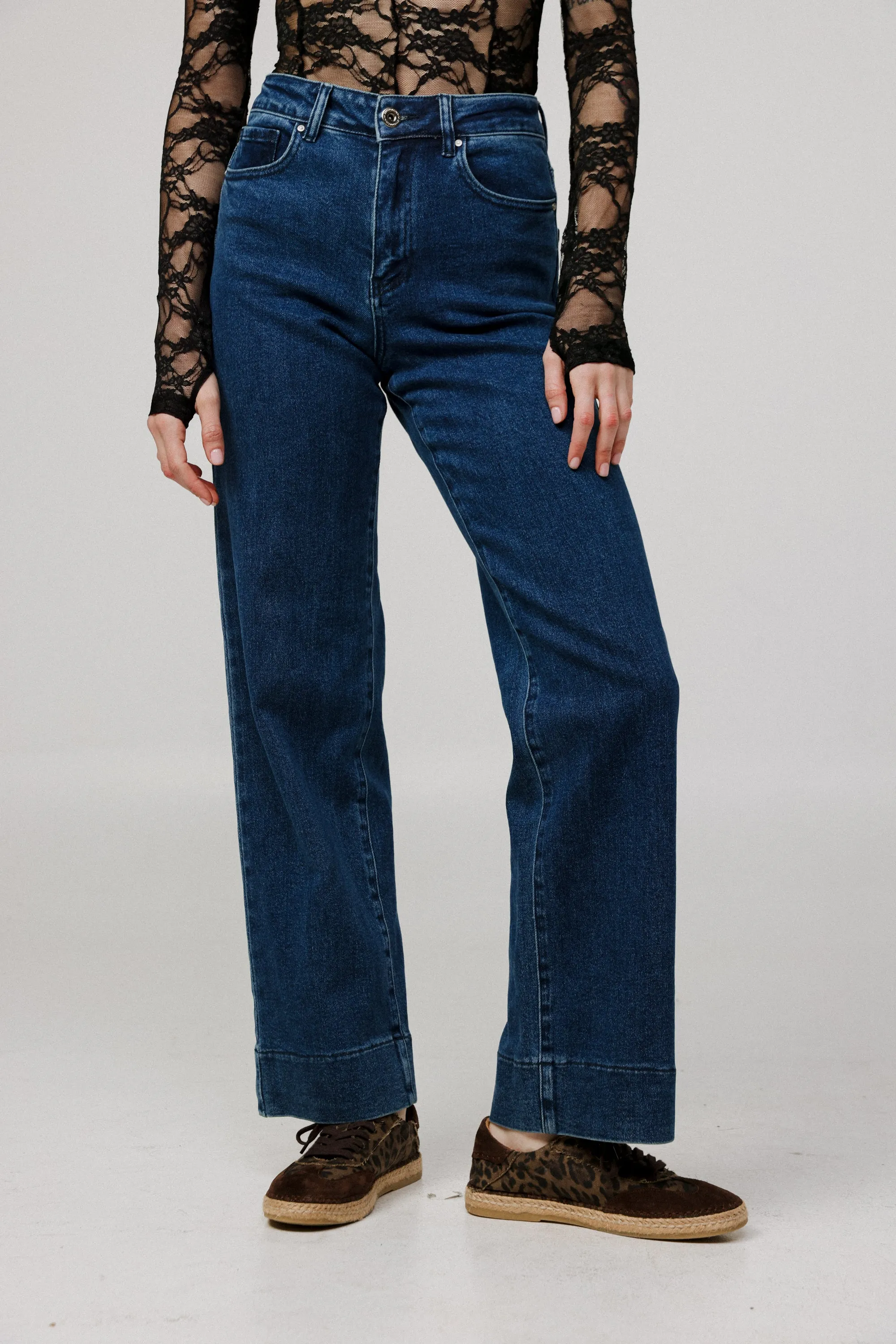 Star 493 Dark Blue Relaxed Denim