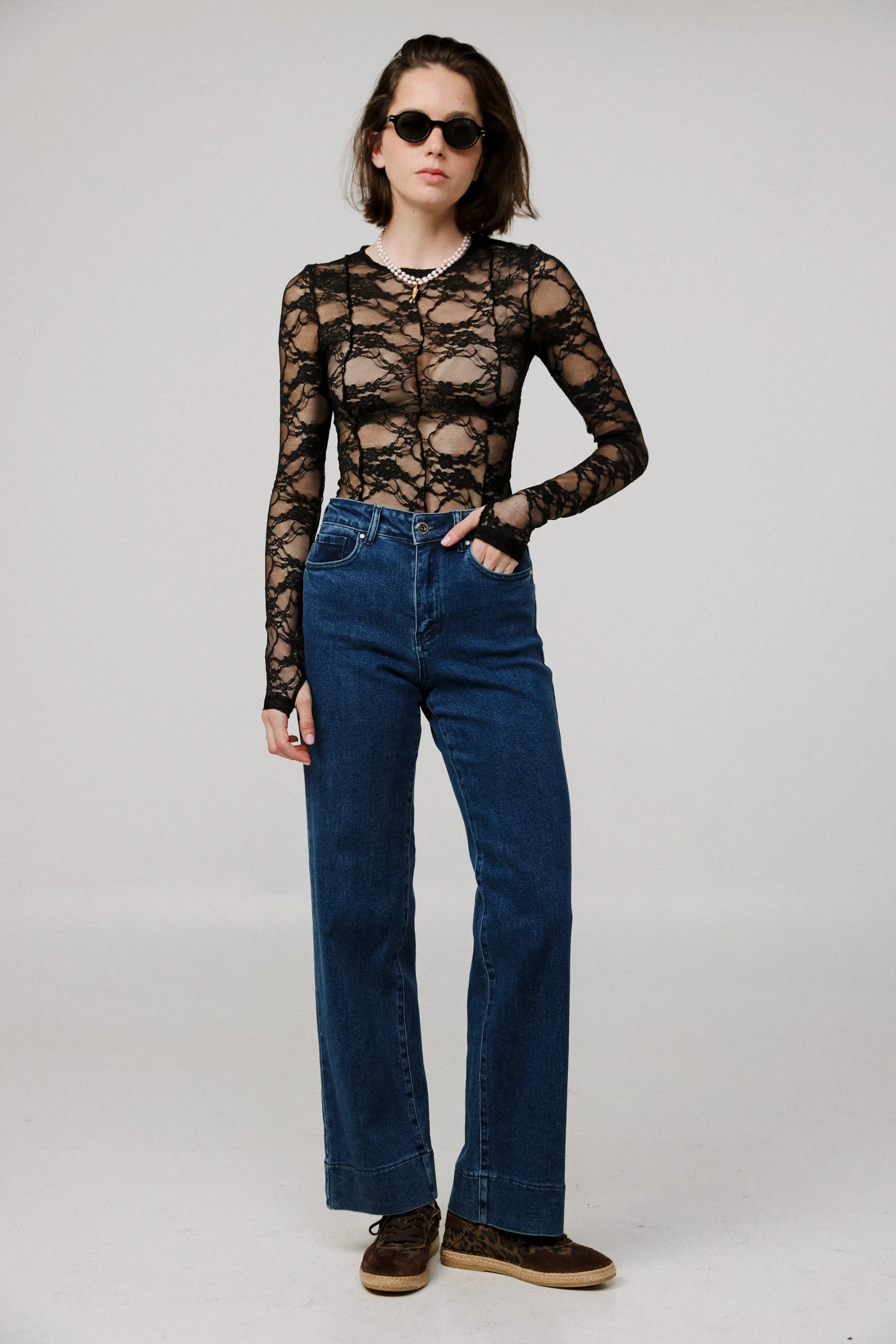 Star 493 Dark Blue Relaxed Denim