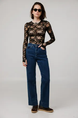 Star 493 Dark Blue Relaxed Denim