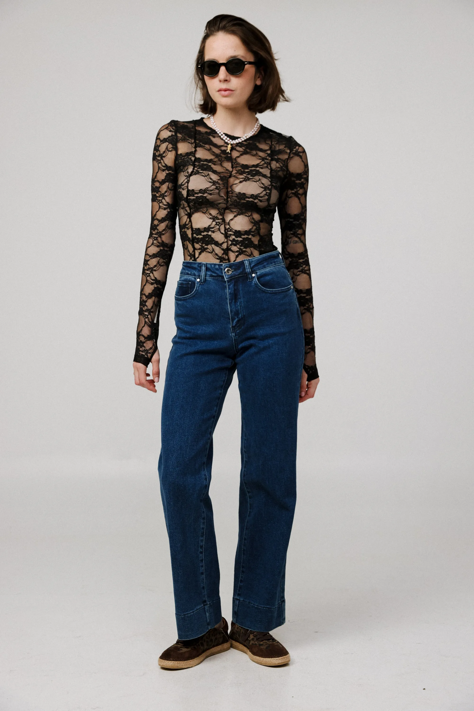 Star 493 Dark Blue Relaxed Denim