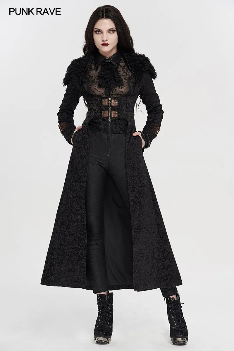 Steampunk warm  long coats