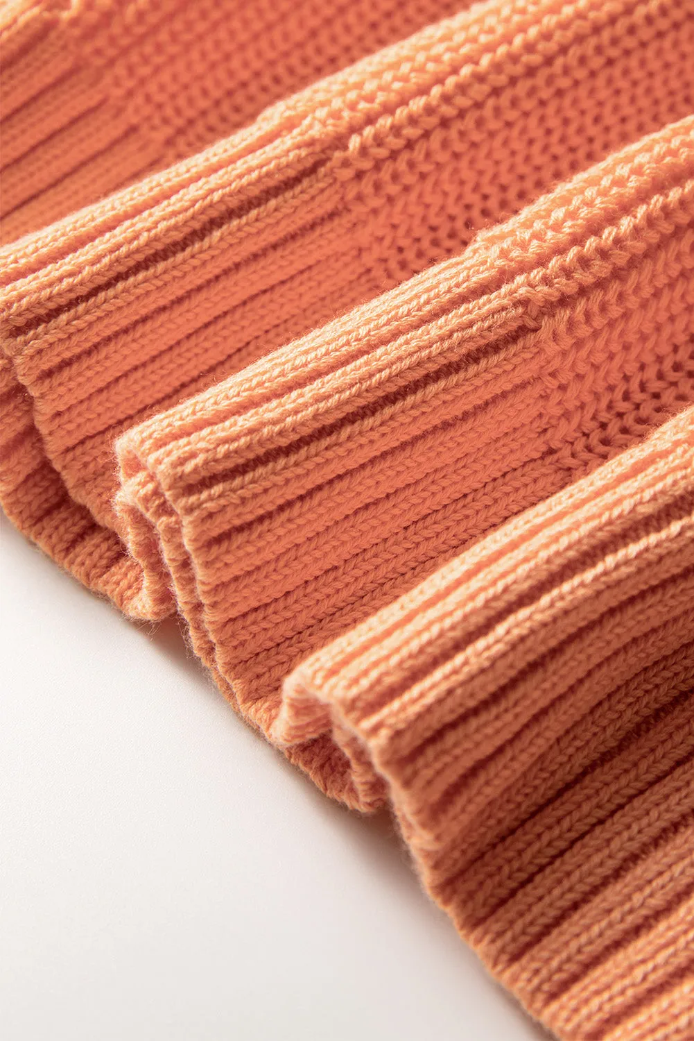 Striped Drop Shoulder Cozy Sweater