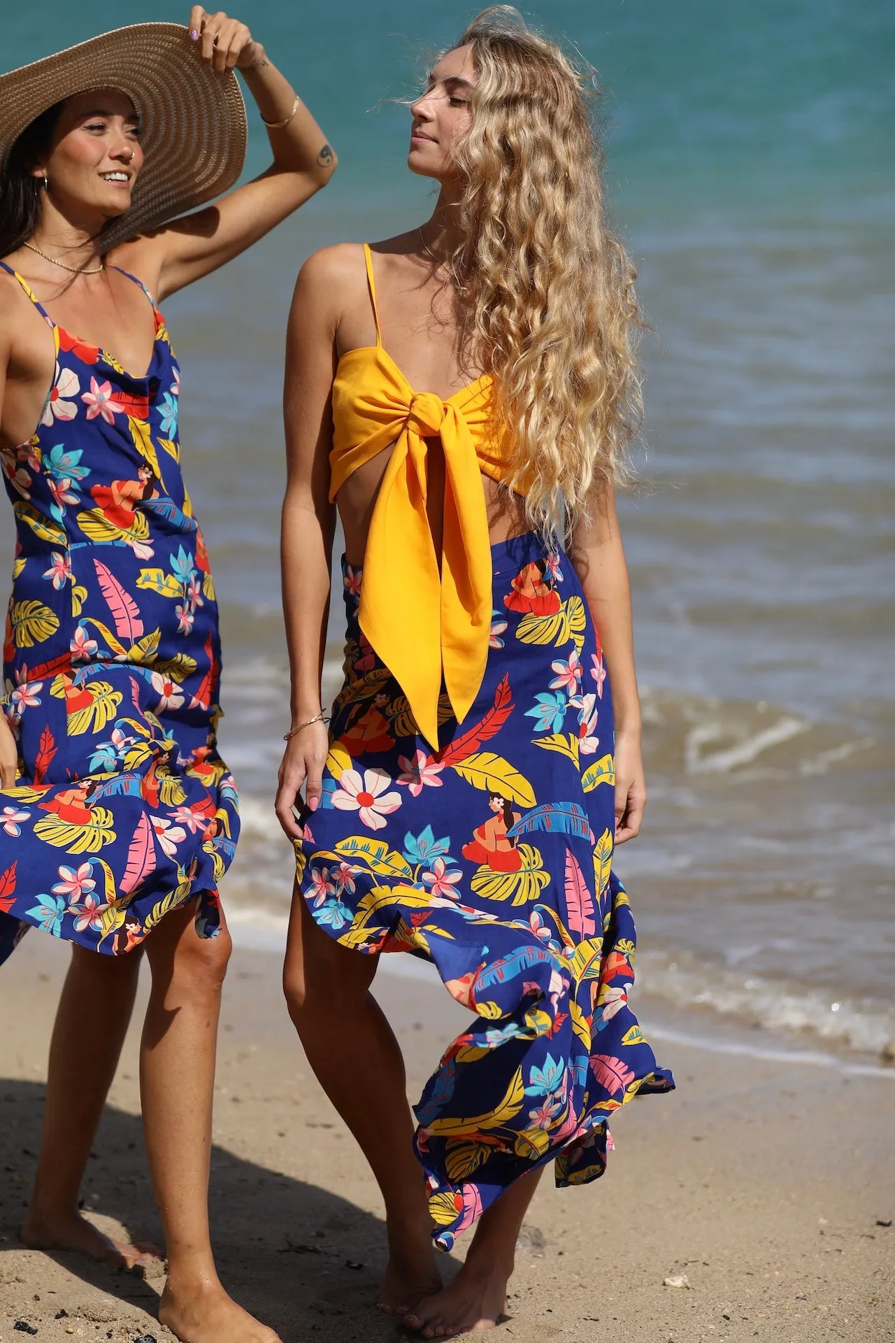 Sunset Beach Tie Top