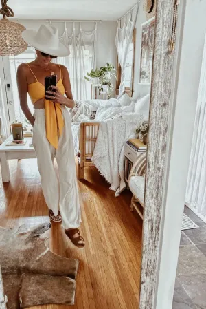 Sunset Beach Tie Top