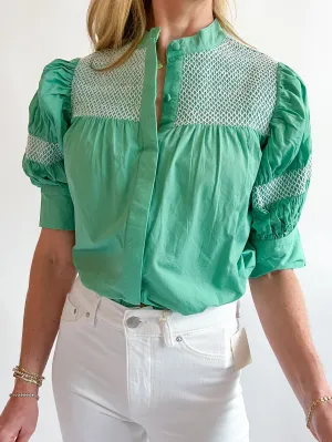 Sutton Smocked Blouse