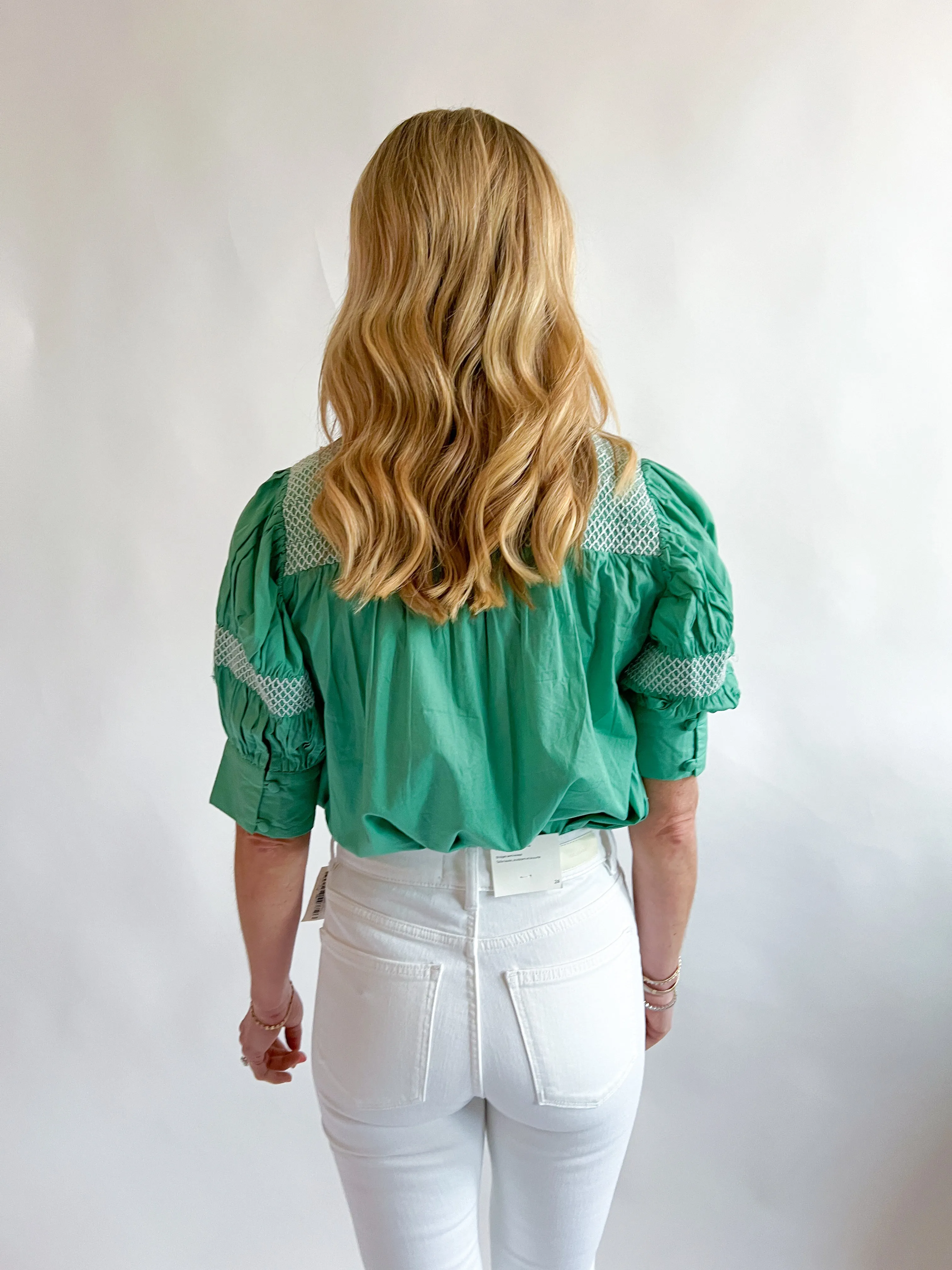 Sutton Smocked Blouse