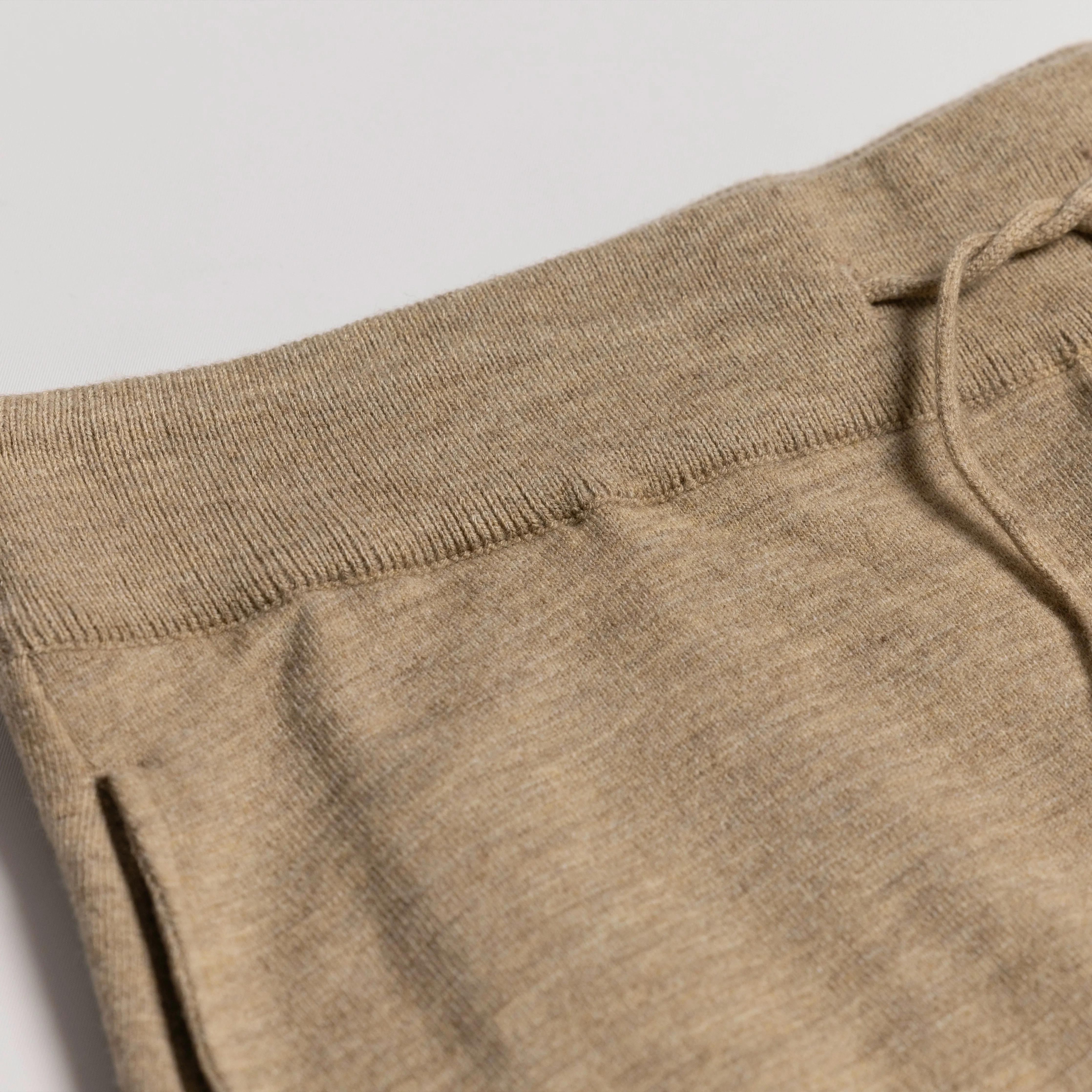 Sweater Knit Jogger - Camel