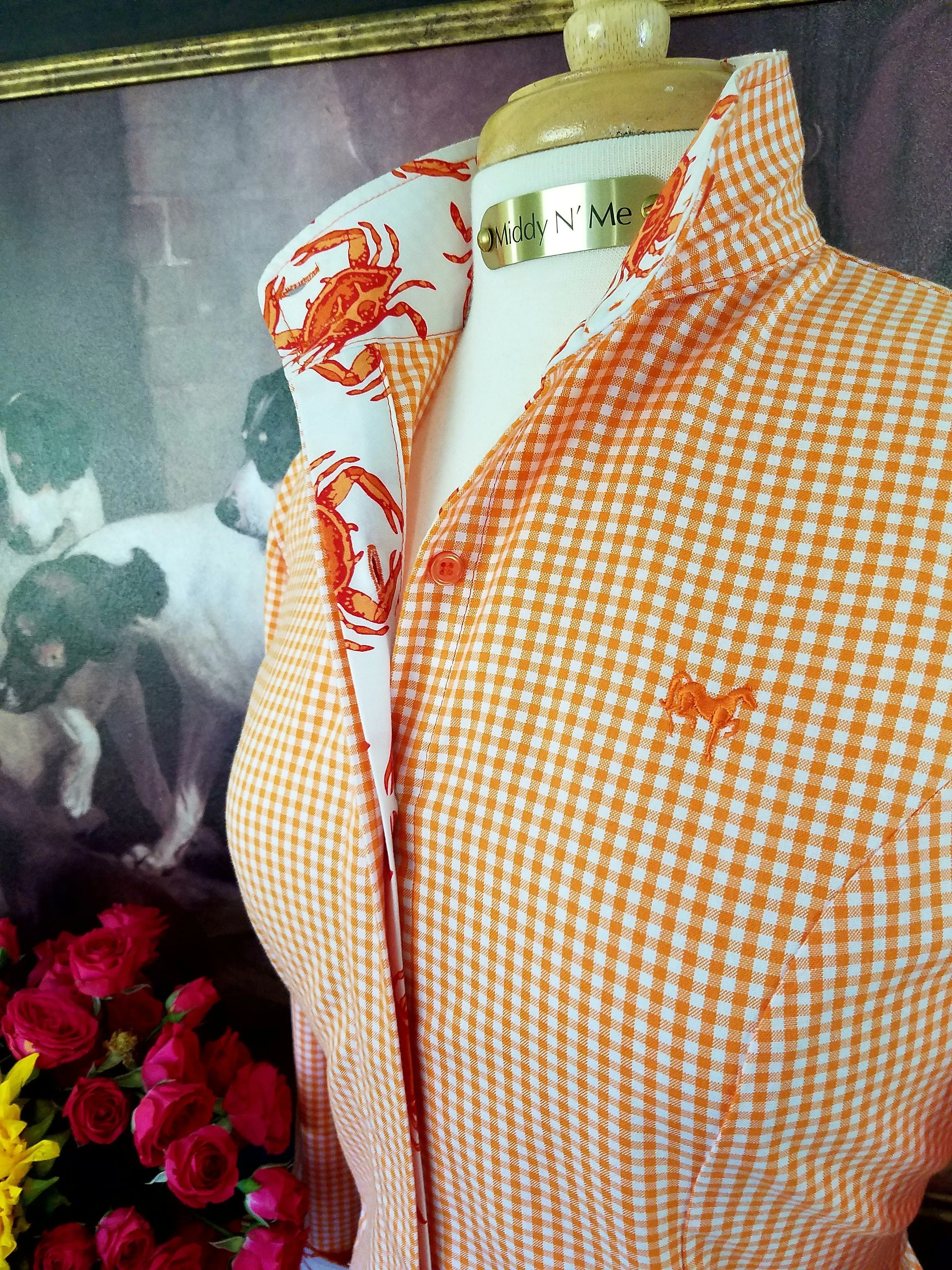 SWEET JANE IN ORANGE CRAB LOVE