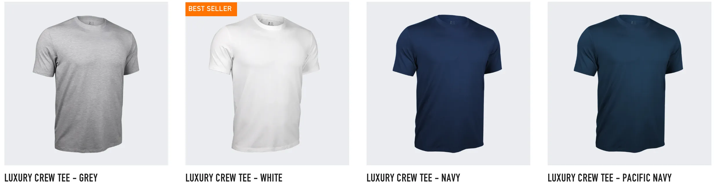 Tees: No-Sweat Crew Neck  by 2UNDR