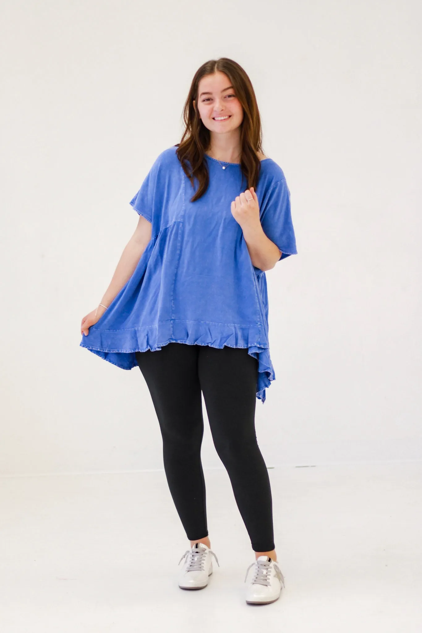 That Friday Feeling Top in Paris Blue