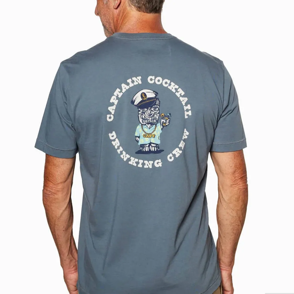 Toes on the Nose Storm Drinking Crew Tee