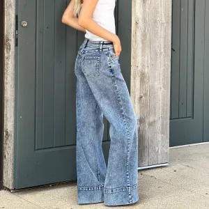 Tommie Relaxed Wide Leg Jeans