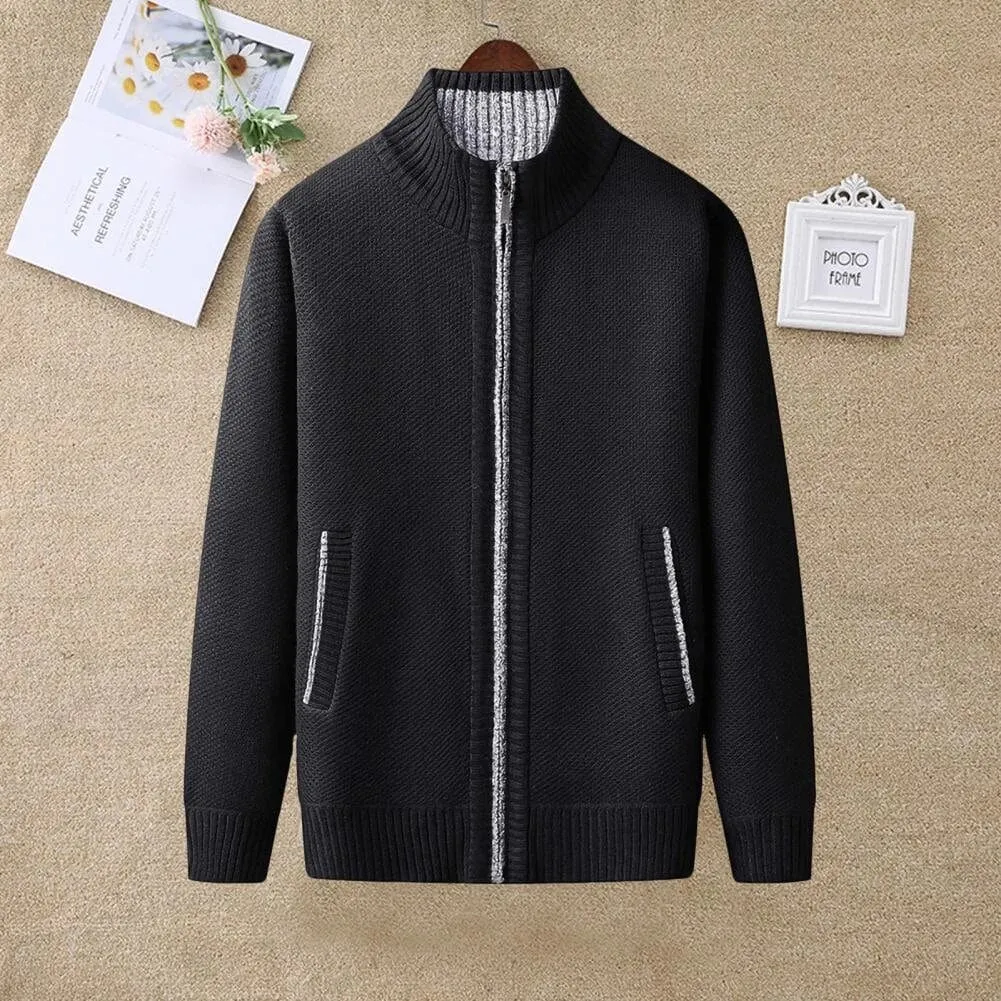 Trendy men's full-zip cardigan | Sylas